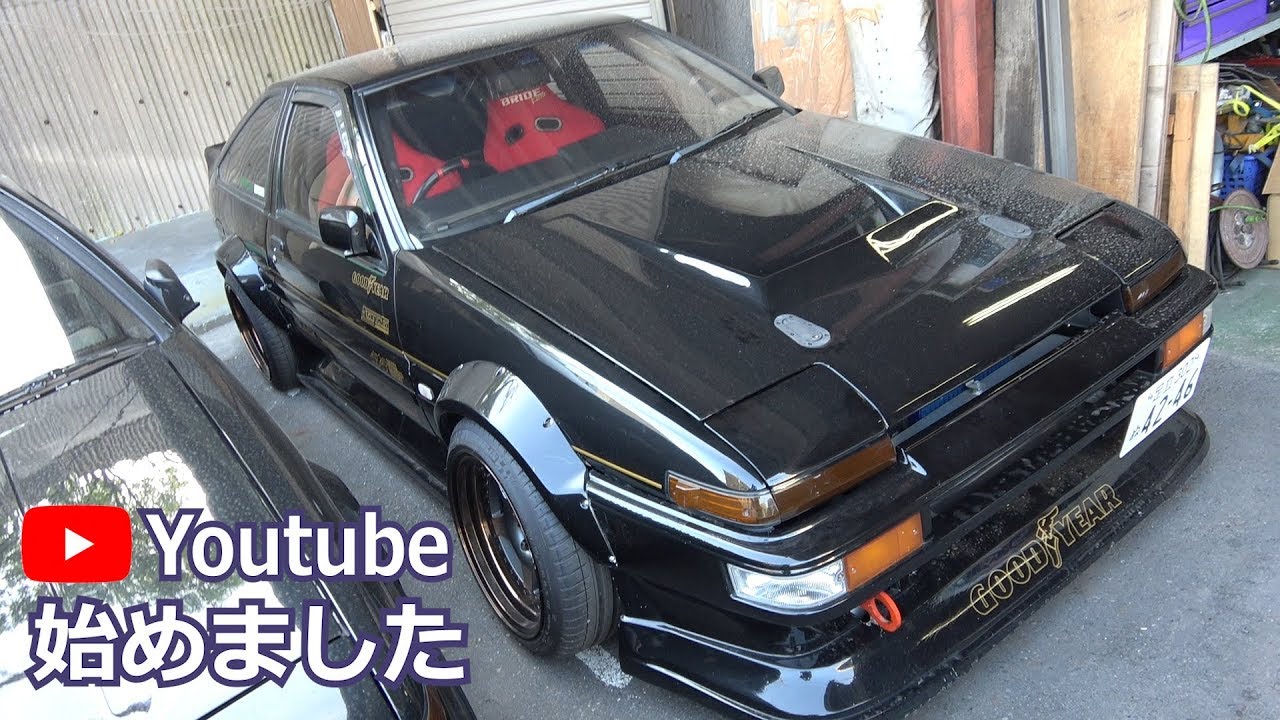 公式)AE86専門ショップ テックアート tec-art's Youtube 始めました