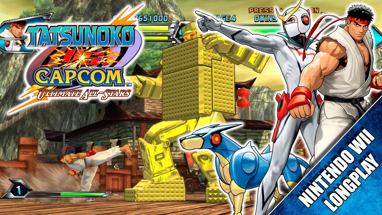 Tatsunoko vs. Capcom: Ultimate All-Stars (Nintendo Wii) 【Longplay