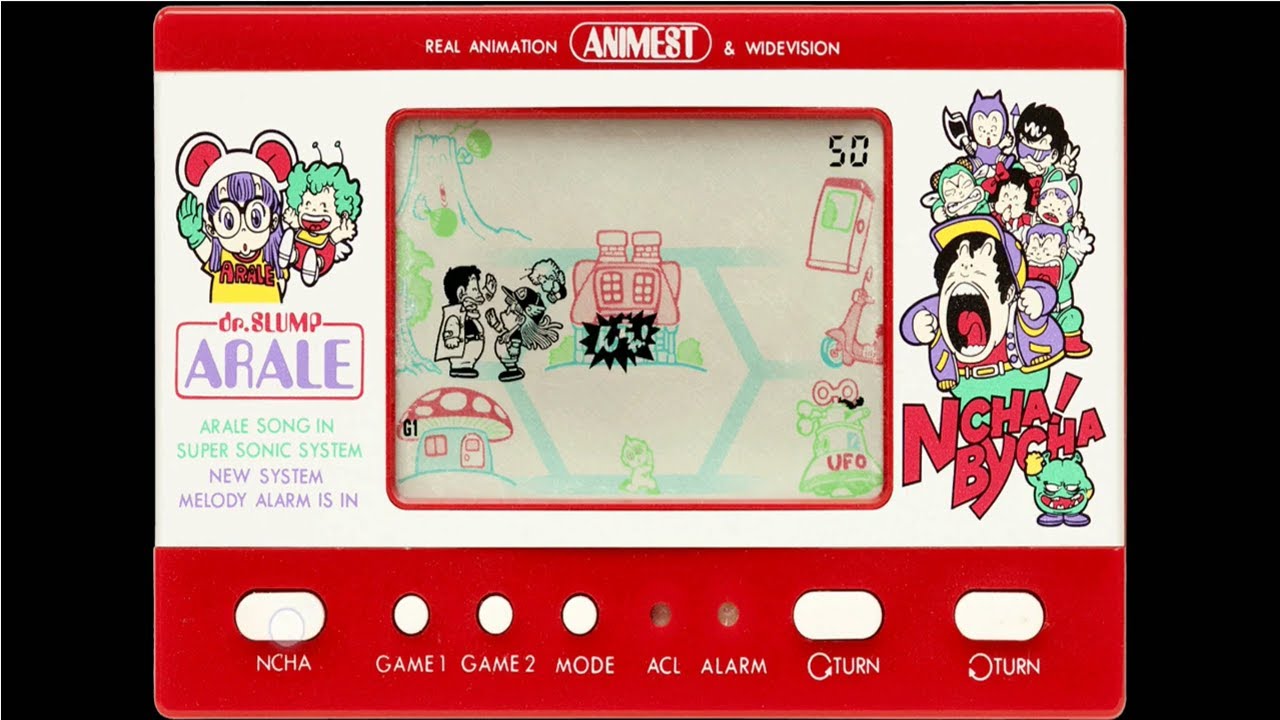 レトロ 電子ゲーム】ポピー Dr.スランプ アラレちゃん ペンギン村