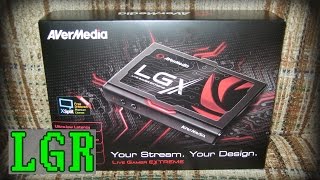 LGR - AVerMedia Live Gamer Extreme - Capture Device Review - YouTube