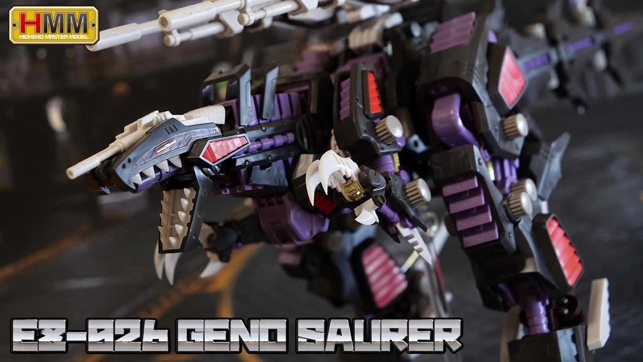 Zoids] Charged Particle Cannon!! HMM Kotobukiya ZOIDS EZ-026 Geno