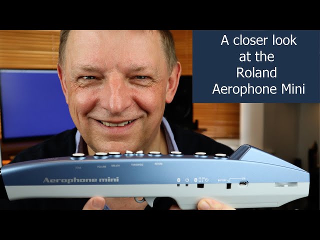 Roland Aerophone Mini AE-01 A closer look - YouTube