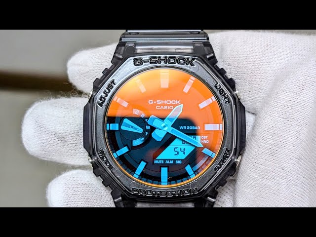 G【GA-2100TL-7AJF / GA-2100TLS-8AJF】SHOCK - YouTube