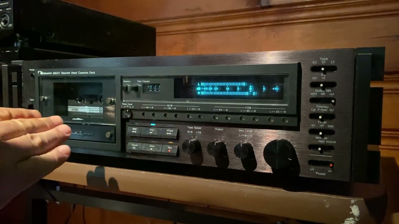 Nakamichi 680ZX Cassette Deck. - YouTube