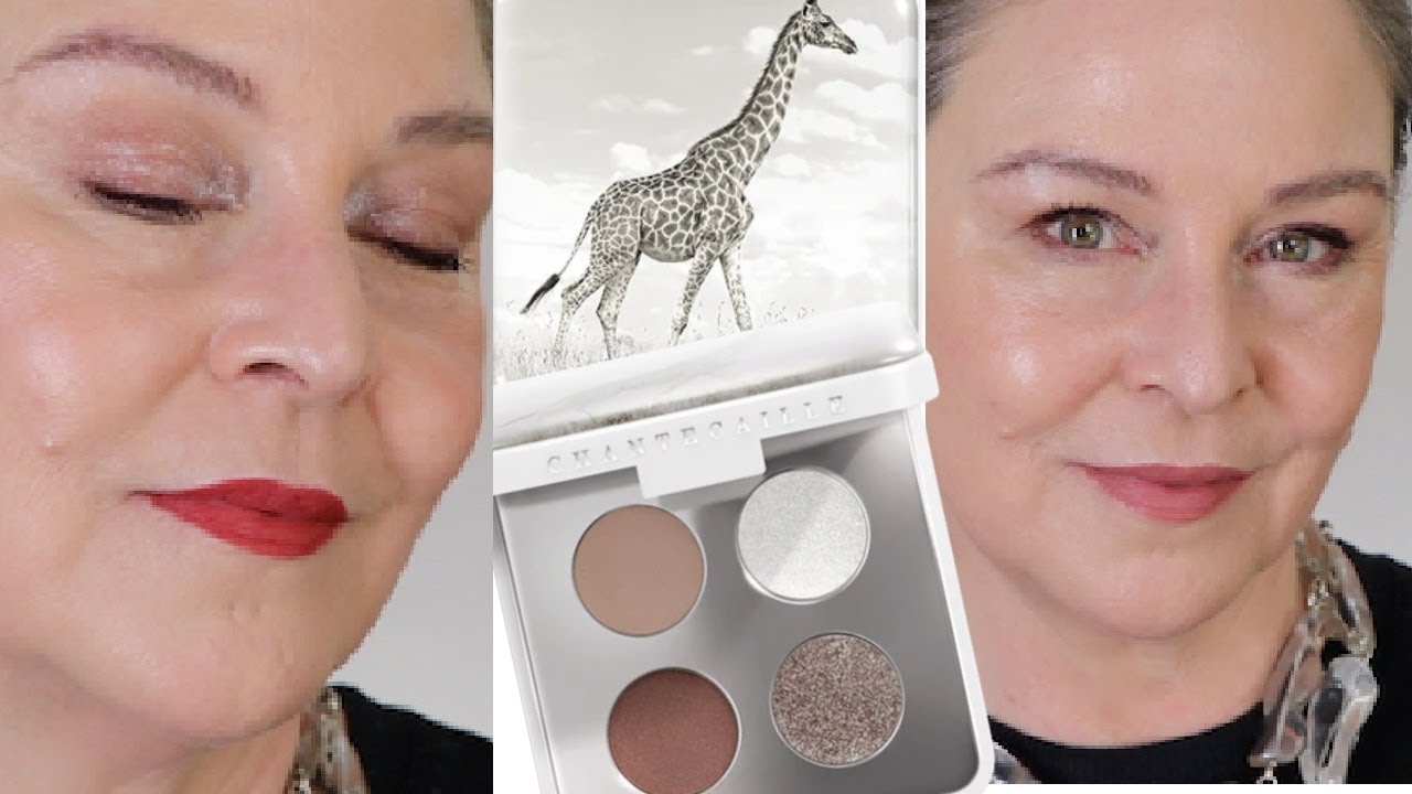 Chantecaille Giraffe Eye Quartet !! First Impressions - Mature or