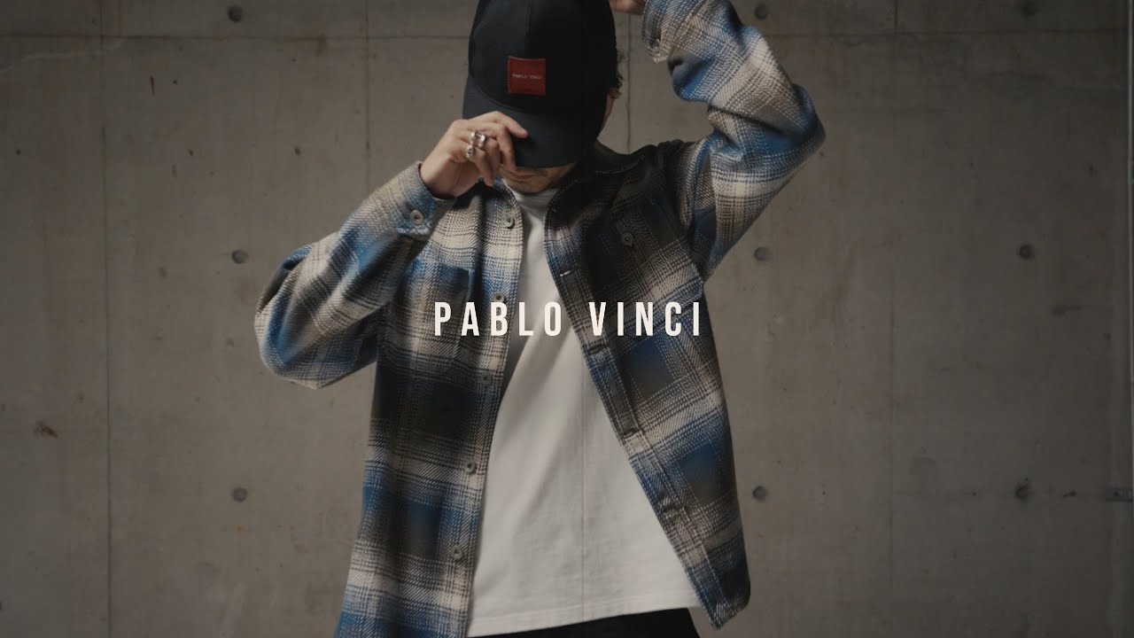 PABLO VINCI] Mesh cap and T-shirts, with a thick shirt. - YouTube