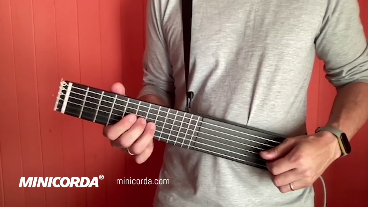 Minicorda® - Suitcase-size travel guitar