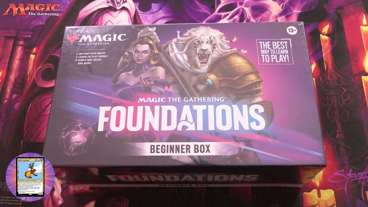 MTG Foundations Beginner Box Unboxing - ONLY $29.99 USD! - YouTube