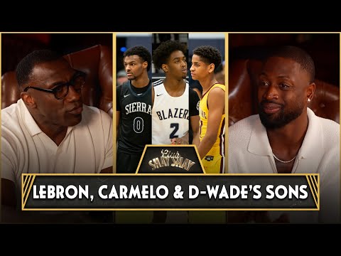 Dwyane Wade on LeBron James & Carmelo Anthony's Sons Carrying