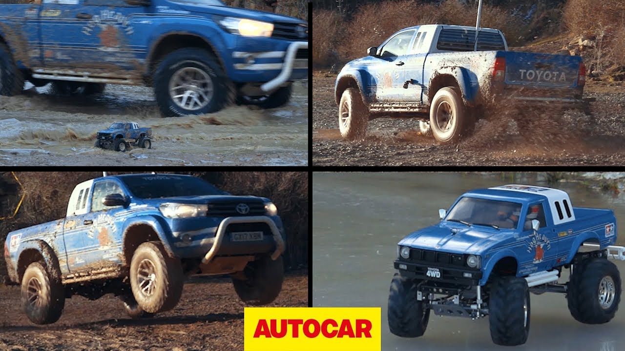 Toyota Hilux Bruiser vs Tamiya Bruiser | Christmas off-road