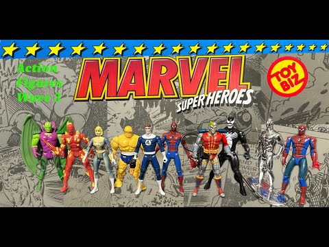 Toy Biz Marvel Super Heroes Wave 3 Review - YouTube
