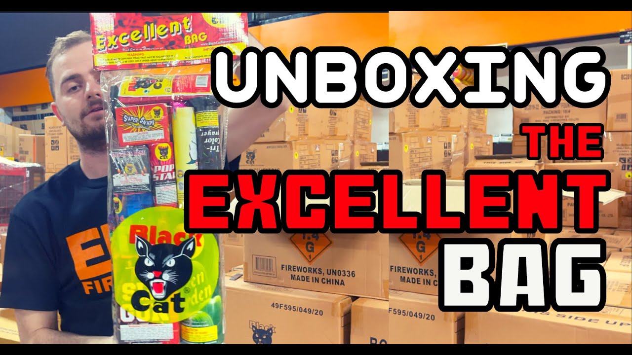 Black Cat Excellent Bag – Five Star Fireworks LLC