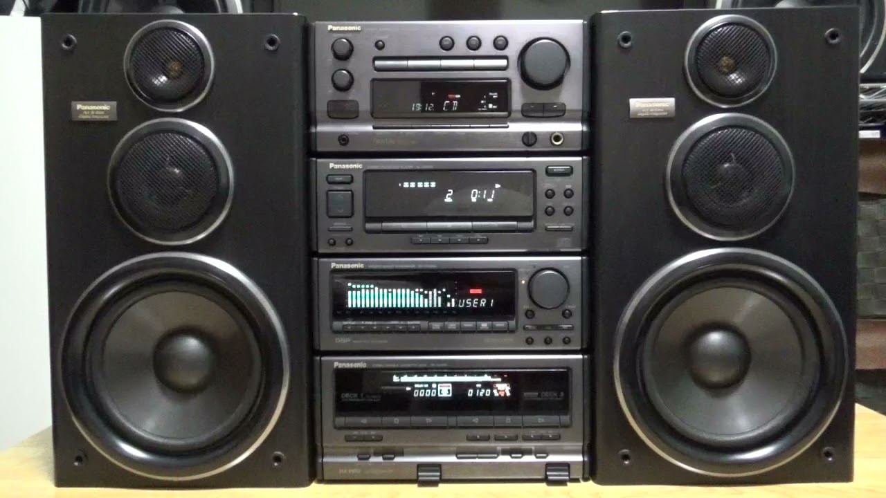 Panasonic バブルコンポ HALF(ハーフ） SC-CH900 - YouTube