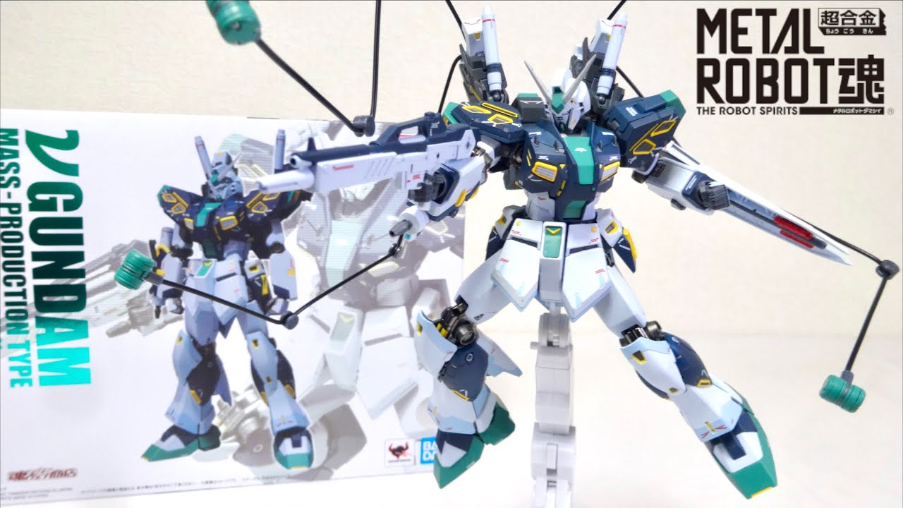 METAL ROBOT SPIRITS】RX-94 νGUNDAM MASS-PRODUCTION TYPE wotafa's