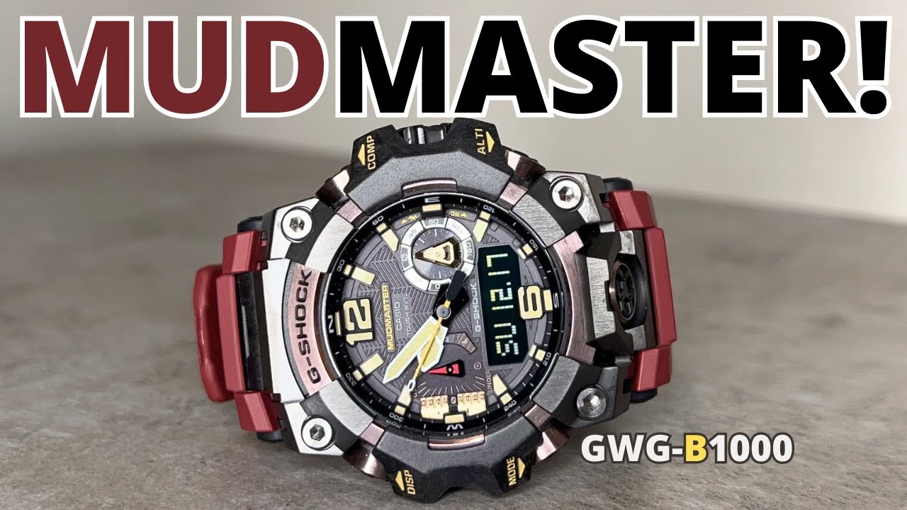 G-SHOCK GWG-B1000! | THE BEST MUDMASTER YET! - YouTube