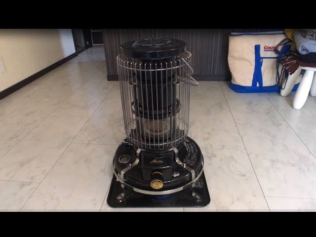 アラジンストーブ芯の交換 How to change a wick on Aladdin blue