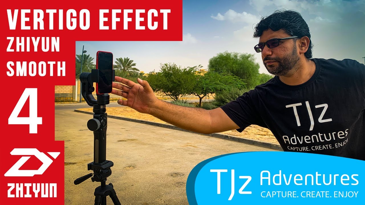 Zhiyun Smooth 4 - VERTIGO EFFECT - How to create the Vertigo
