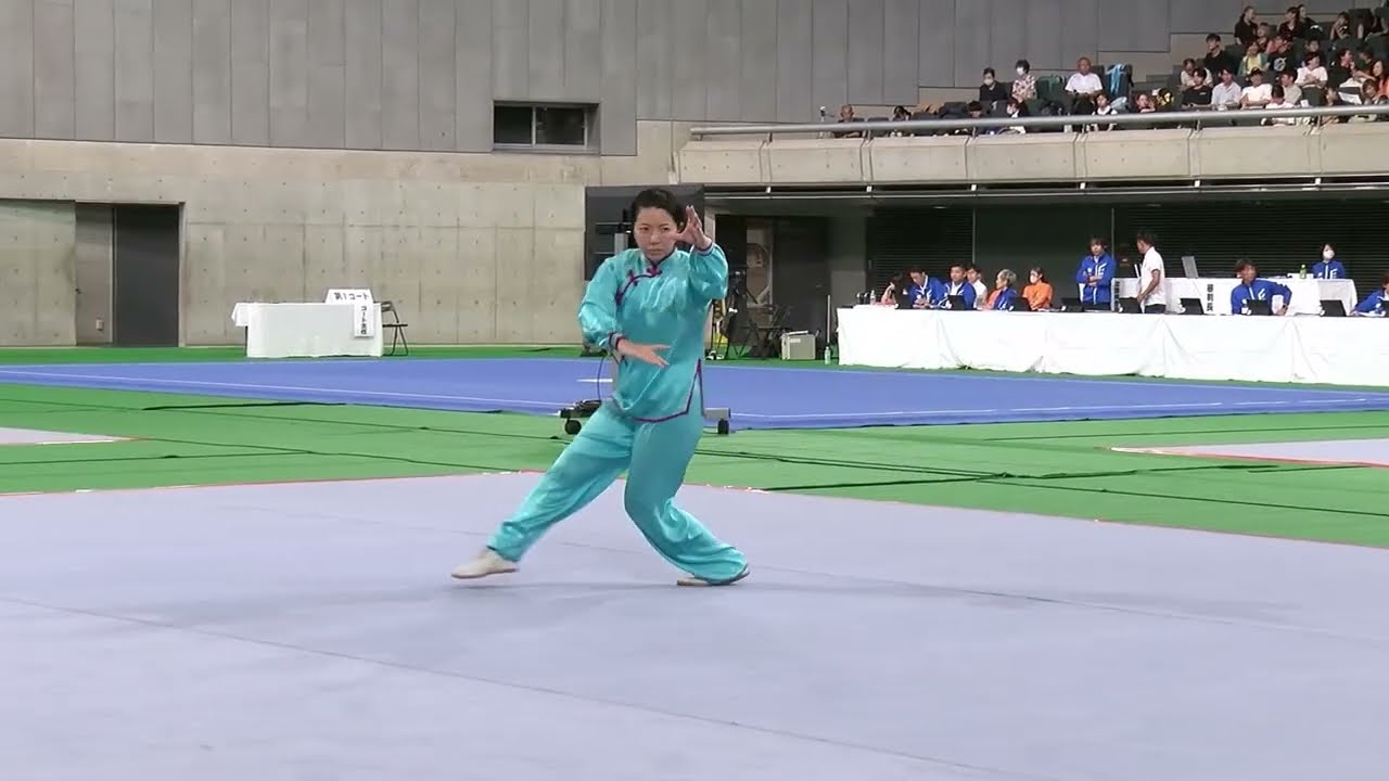 伝統拳術A［第2位］八卦掌 今浦美保選手（第41回全日本武術太極拳
