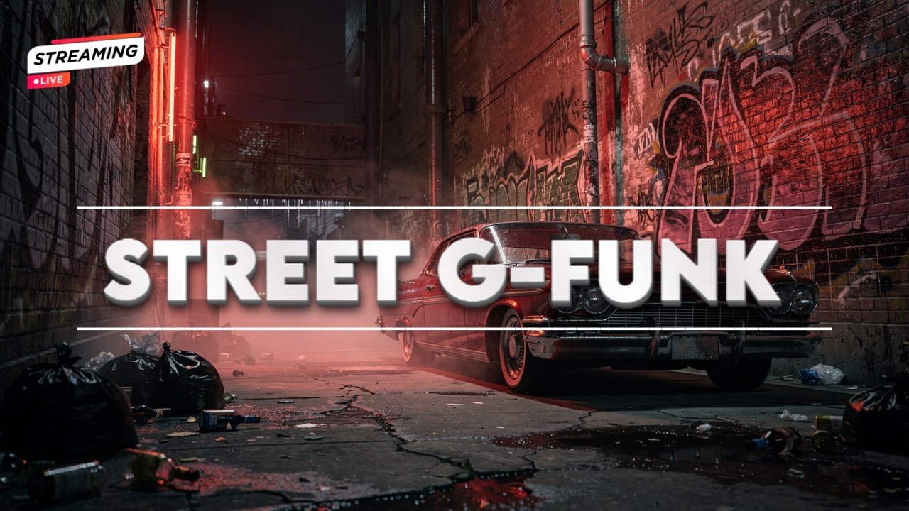 DARK CITY BLOCKS G-FUNK GANGSTA 🔥 2Pac, Ice Cube, Dr. Dre, Snoop