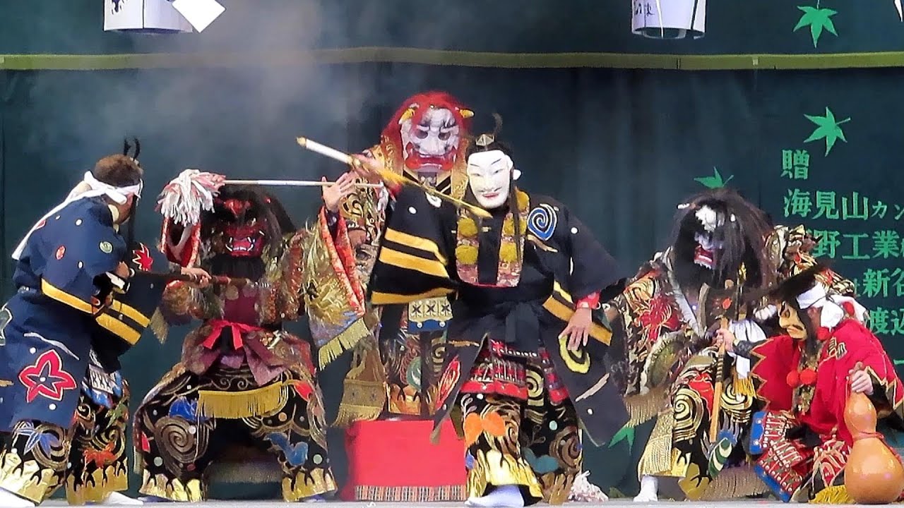 石見神楽 大江山】石見神楽保存会久城社中2022.10.2～第18回帝釈峡