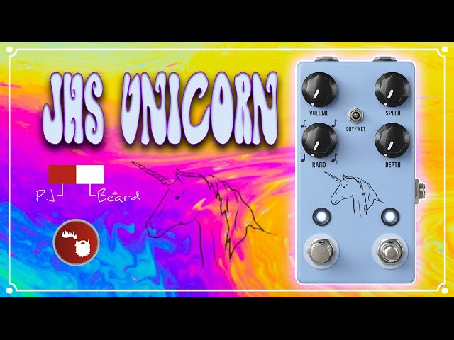 The JHS Unicorn V2 Uni-Vibe/Vibrato Pedal - The Uni-Vibes Series