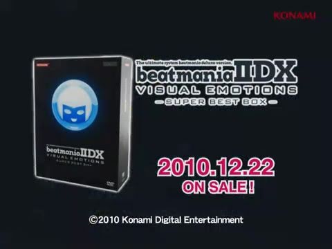 beatmania IIDX VISUAL EMOTIONS - SUPER BEST BOX- 2010.12.22発売