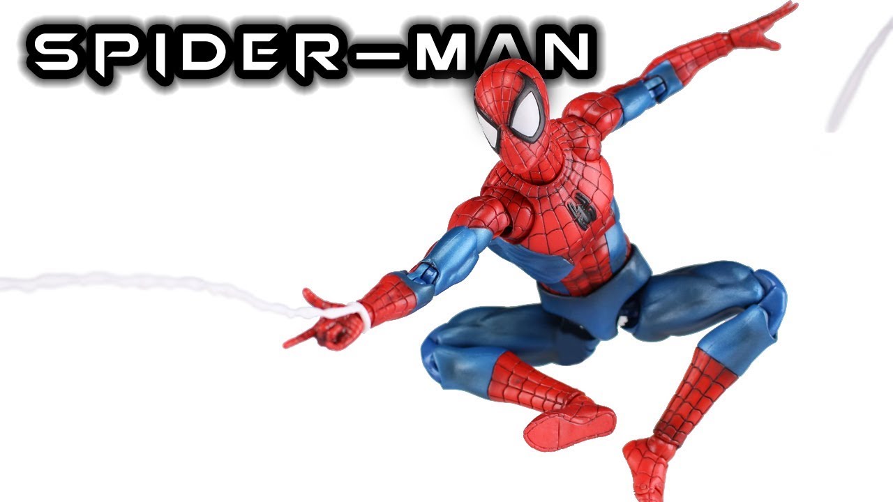 MAFEX SPIDER-MAN Comic Version Marvel Action Figure Review - YouTube
