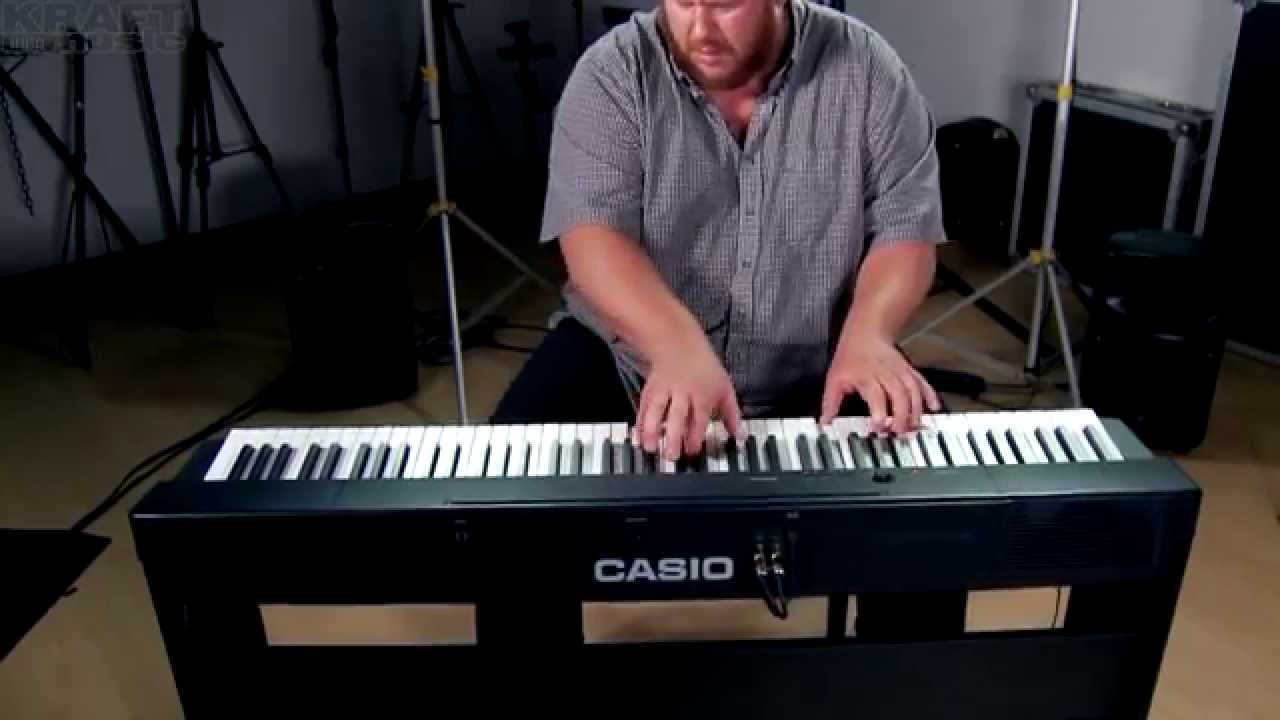 Kraft Music - Casio Privia PX-160 Digital Piano Demo with Adam