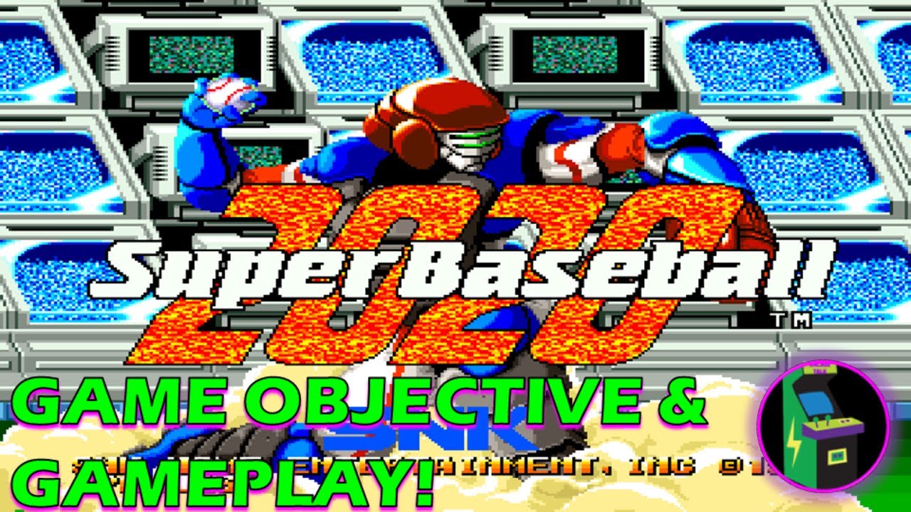 Super Baseball 2020 (Neo Geo 1991) - Arcade Gameplay & Objectives