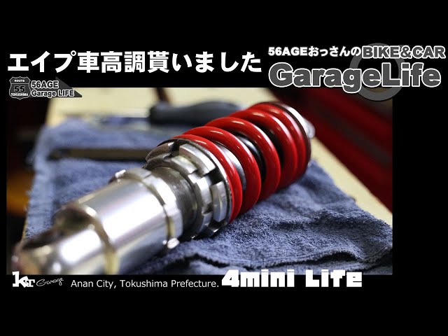 I received Takegawa coilover shocks. I was planning to put them on