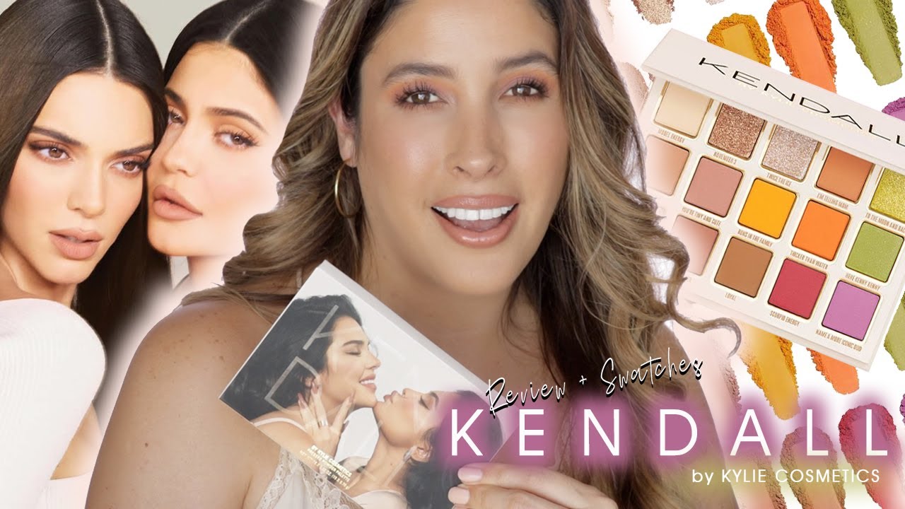 KENDALL by KYLIE COSMETICS Eyeshadow Palette REVIEW SWATCHES Look