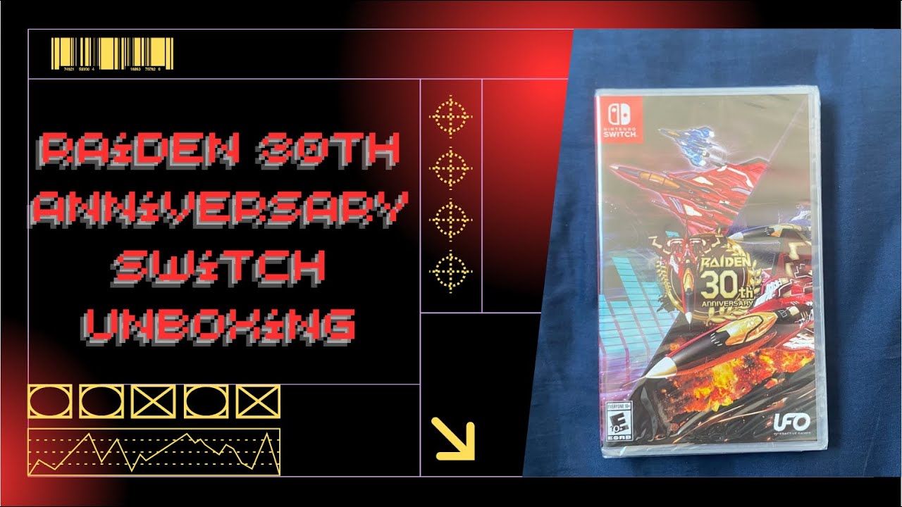 Raiden 30th Anniversary Switch Unboxing - YouTube