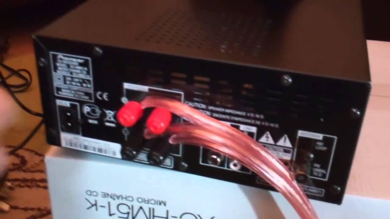 Pioneer X HM51 K - YouTube