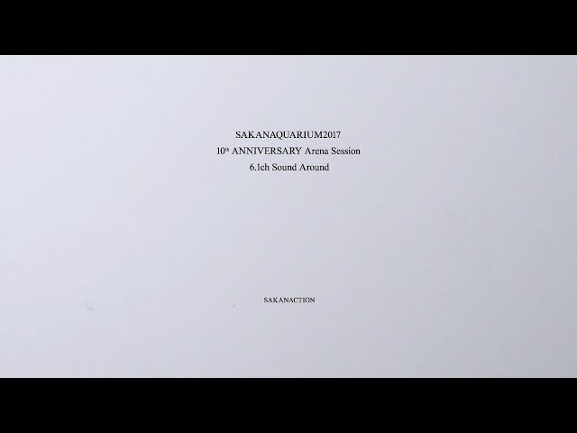 サカナクション / LIVE Blu-ray、DVD「SAKANAQUARIUM2017 10th