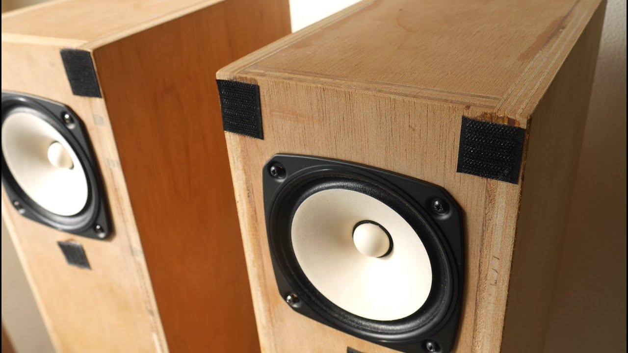 12cmフルレンジスピーカー バックロードホーン 空気録音 Fostex