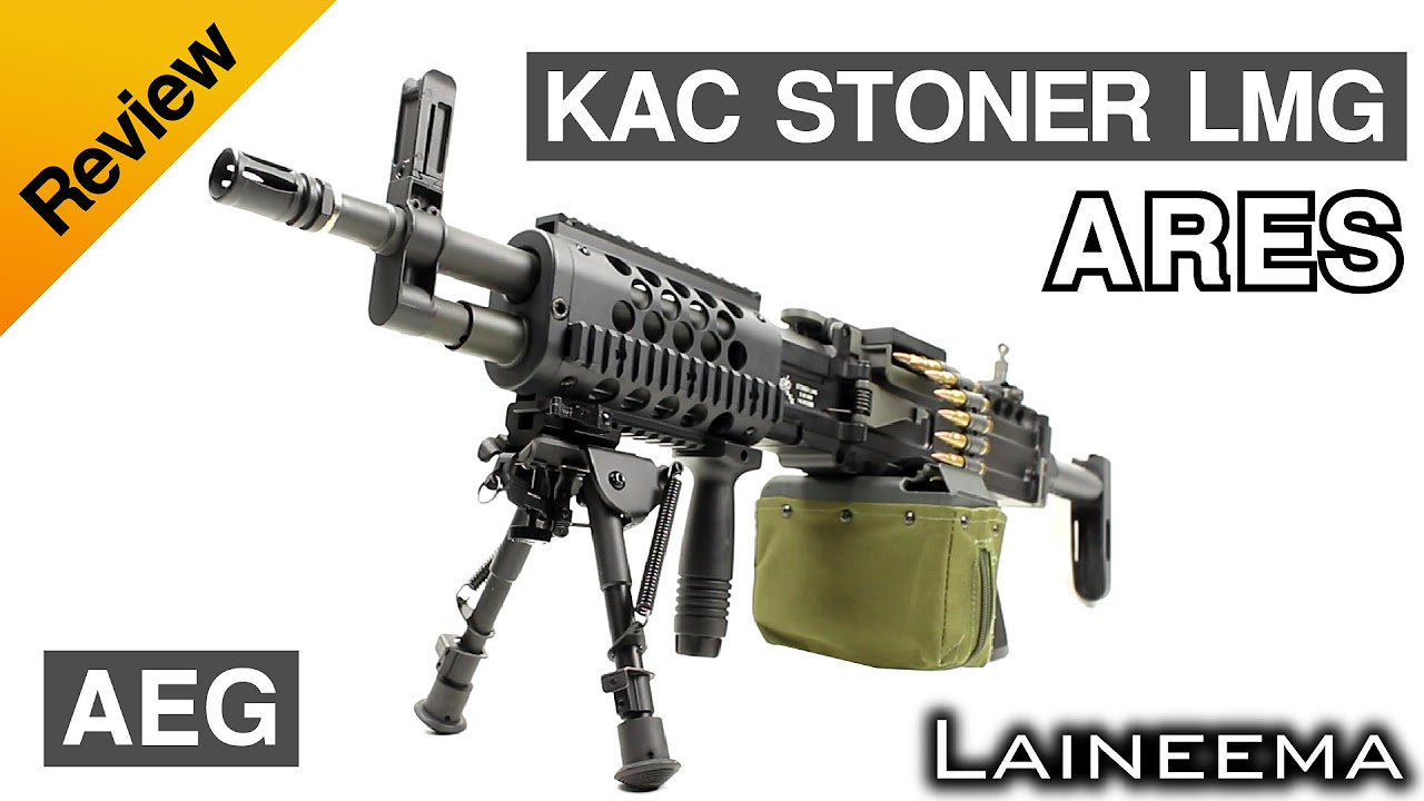 TAG ART KNIGHT'S STONER LMG ファンクションテスト - YouTube