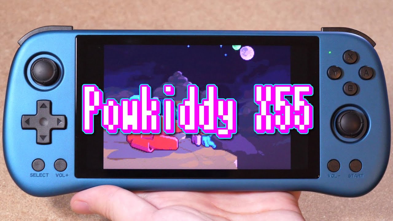 評判通り良い5.5インチ『Powkiddy X55』レビュー - YouTube