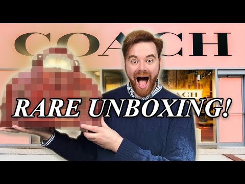 Looking back at Vintage Coach✨Unboxing a Rare Coach Bag✨Coach