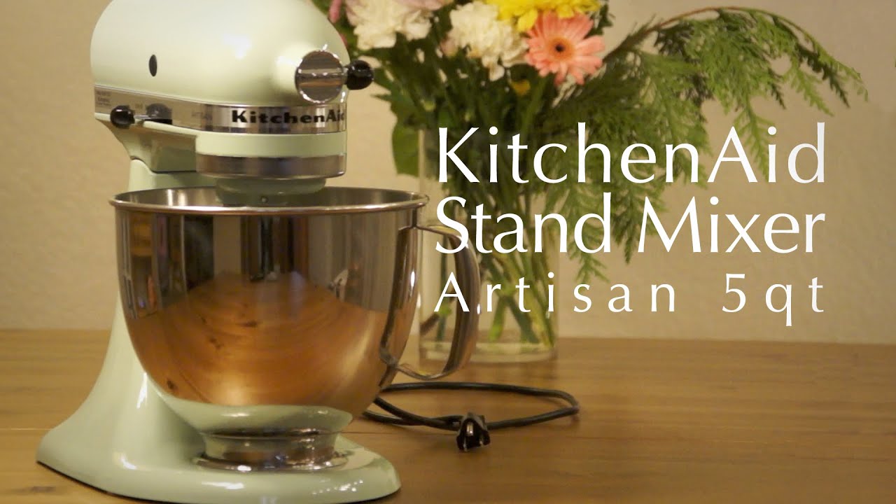 KitchenAid Stand Mixer Artisan 5qt＆Icecream Maker Attachment