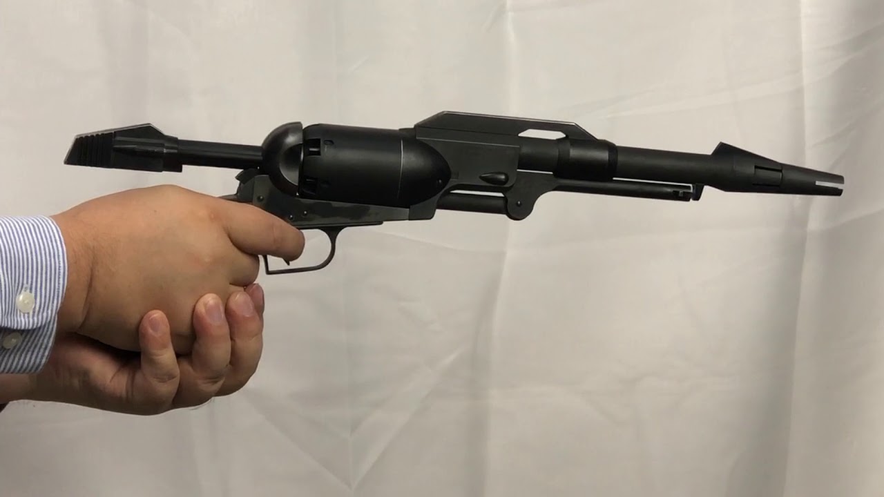 戦士の銃 コスモドラグーン キャプテンハーロック・モデル」アクション