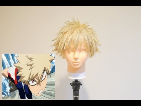 アニ髪】僕のヒーローアカデミア 爆豪勝己風ヘアー作ってみた！ - YouTube