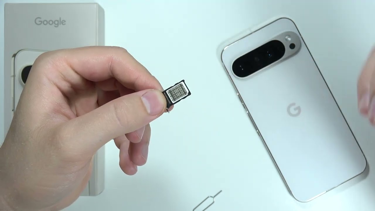 Pixel 9 Pro XL: How to Input SIM Card? - YouTube