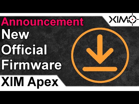 XIM Apex Firmware News - YouTube
