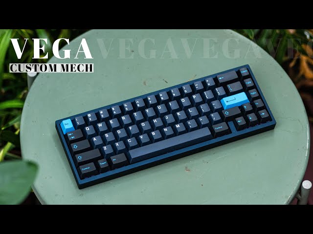 The Classy VEGA Custom Mechanical Keyboard - Build & Review - YouTube