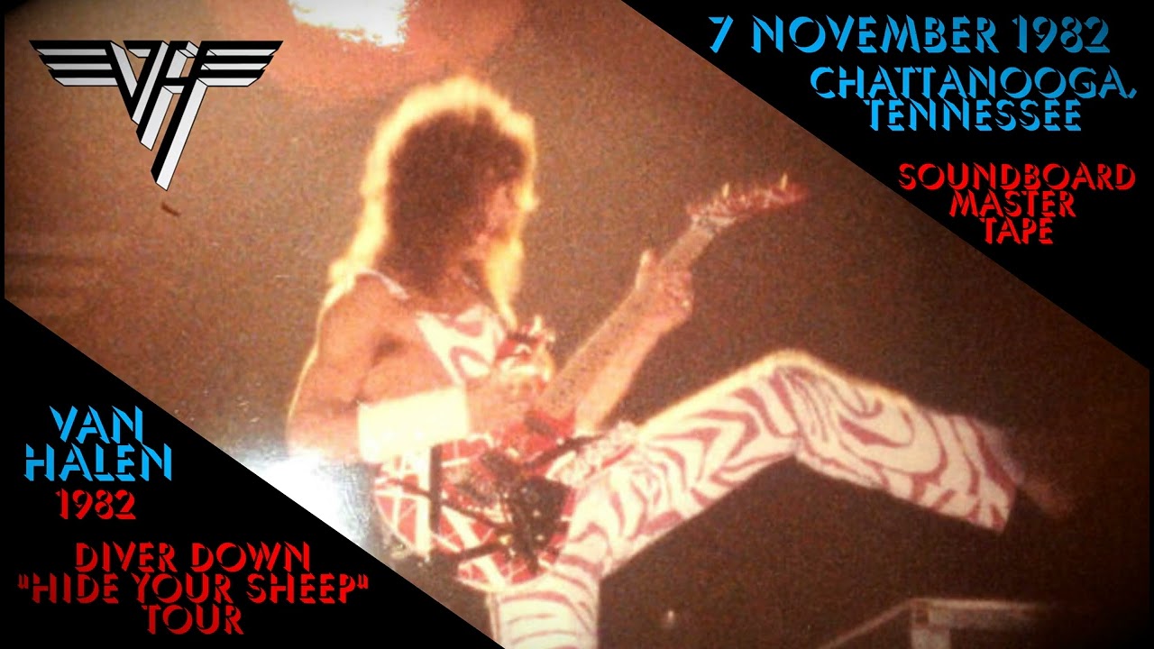 Van Halen - 7 November 1982 - UTC Arena, Chattanooga, Tennessee