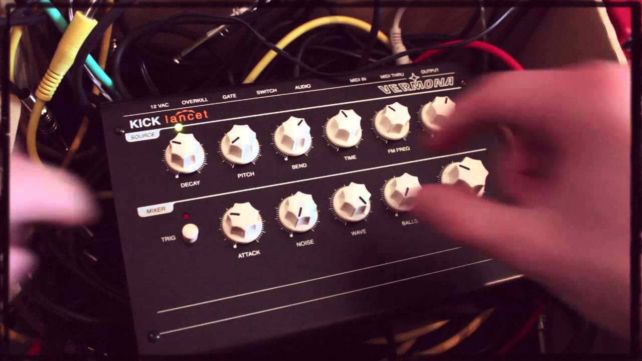 Vermona Kick Lancet Review & Sound Demo #TTNM - YouTube