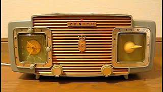 米ゼニス（Zenith）真空管ラジオ Model L-622G ｜覆面えるのブログ