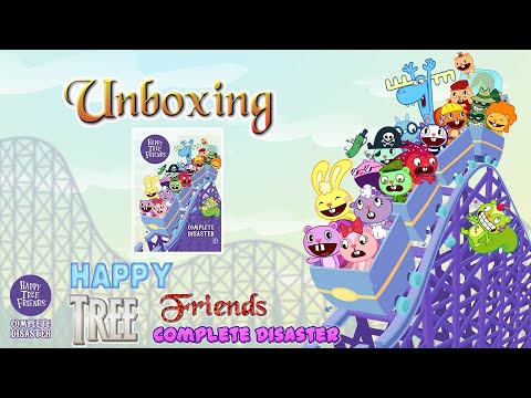 Unboxing Happy Tree Friends Complete Disaster DVD 4 Disc Set - YouTube