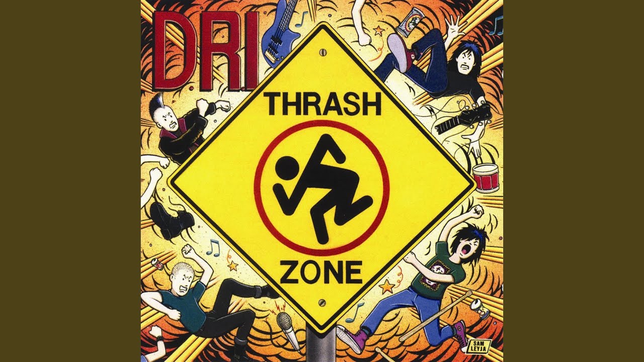 D.R.I. (Dirty Rotten Imbeciles) - Thrash Zone (Italy 「正規」限定