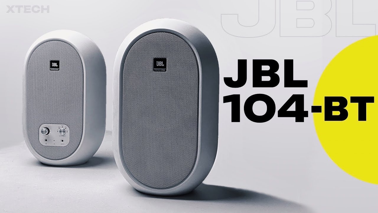 JBL 104 BT Studio Monitor - Review & SOUND Test.. CRAZY GOOD